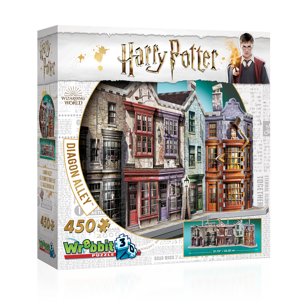 Harry Potter: Callejón Diagon Puzzle 3D (450 piezas)