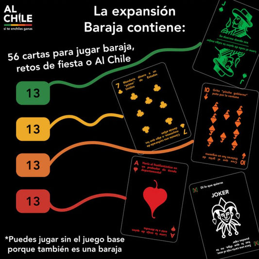 Al Chile - Baraja (Party Game) - Español