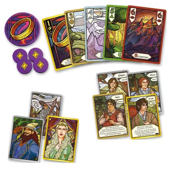 El Señor de los Anillos: La Comunidad del Anillo - Juego de Bazas (Español)