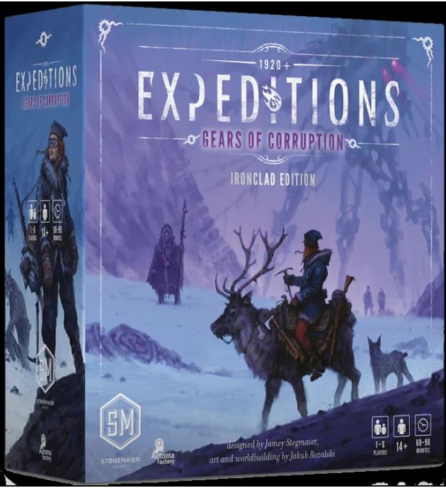 Expeditions: Gears of Corruption Ironclad (Expansión Deluxe) - Inglés