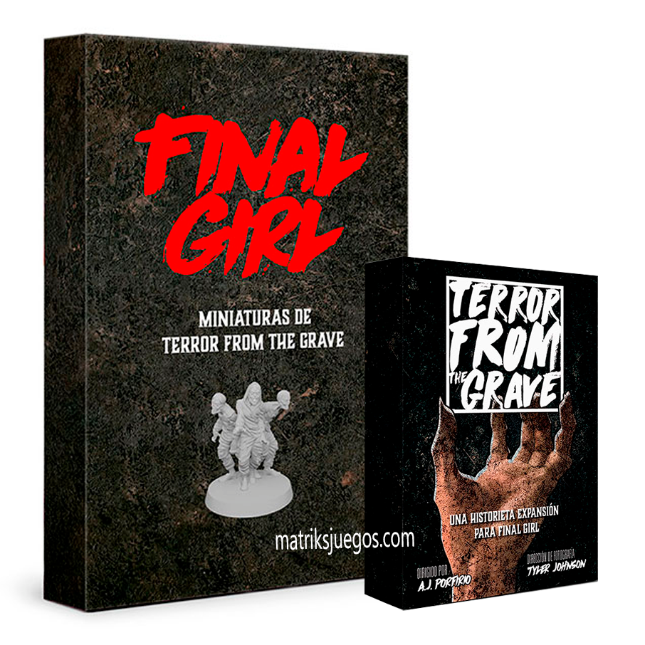 Final Girl: Terror From The Grave Historieta + Miniaturas - Español
