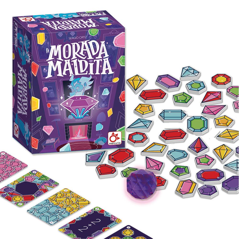 La Morada Maldita - Juego de Mesa de Agilidad y Gemas (Español)