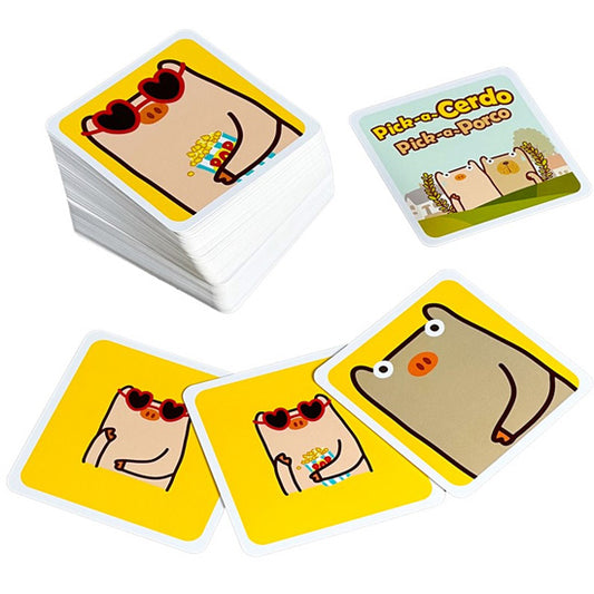 Pick a Cerdo: Juego de Cartas Mercurio (Español)