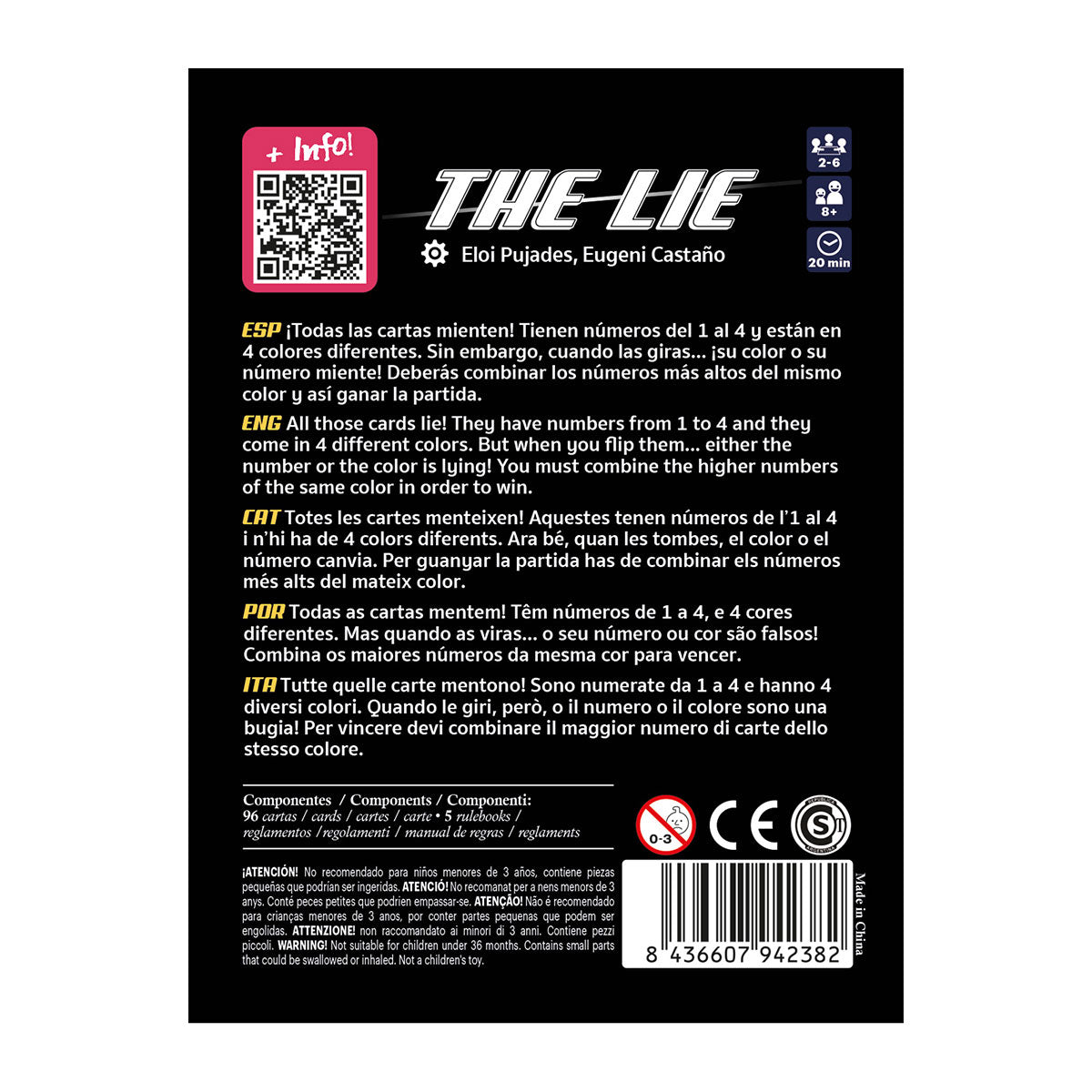 The Lie (Juego De Cartas) - Español