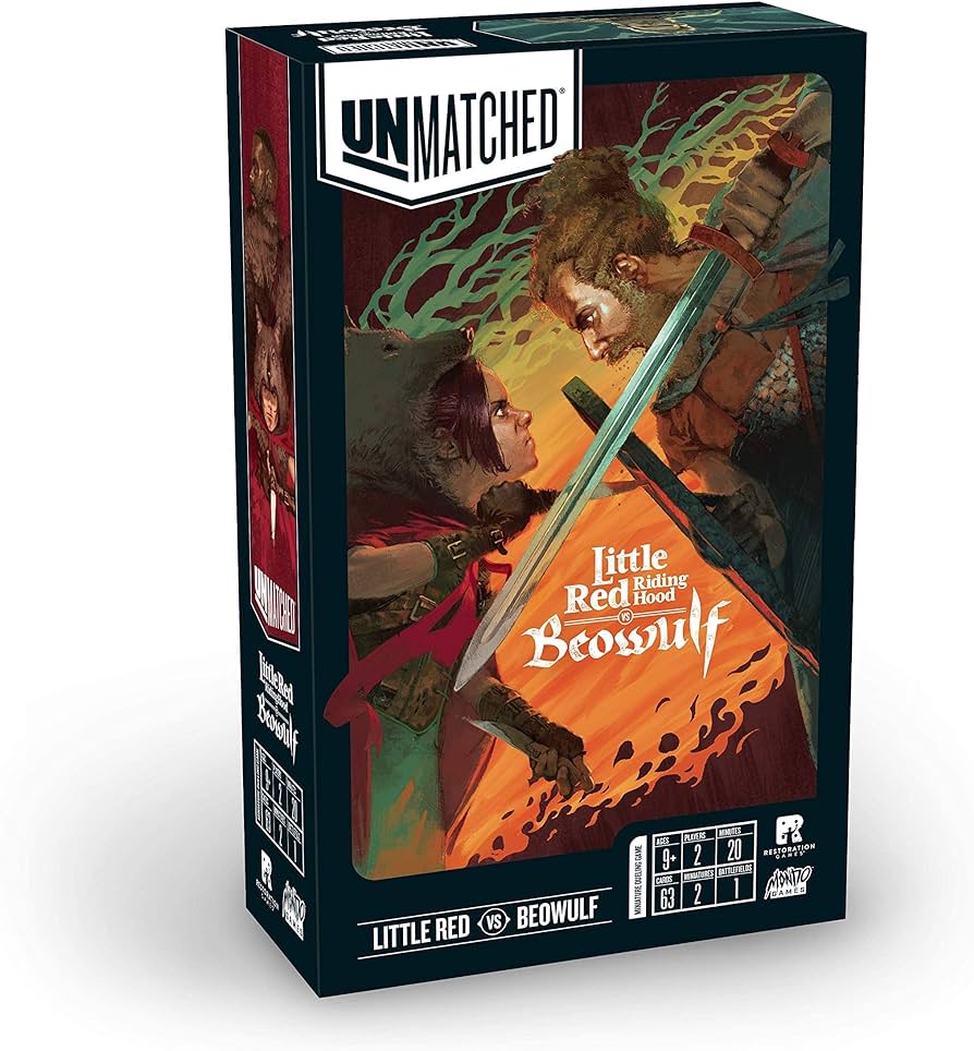 Unmatched: Caperucita Roja VS Beowulf (Juego de Duelo) - Español