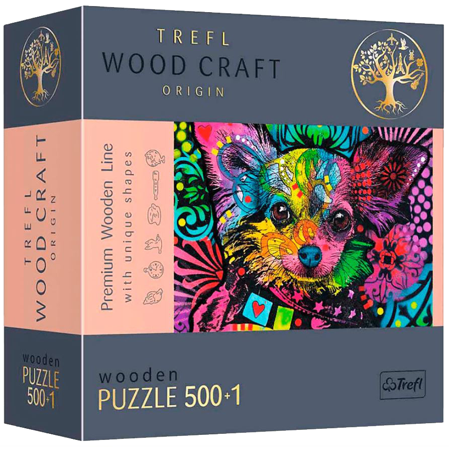 Cachorro Colorido (Puzzle 501 Piezas)