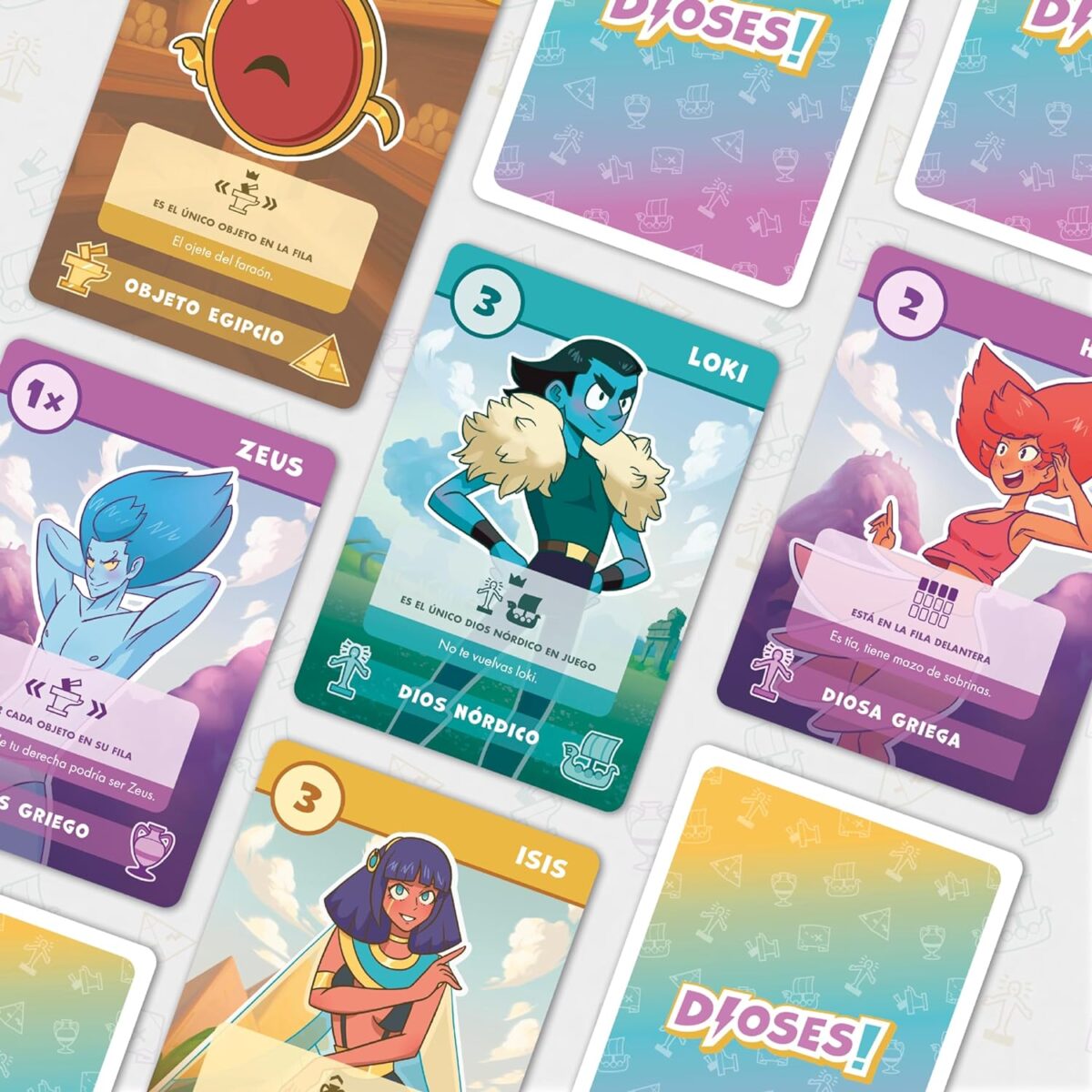 Dioses (Juego de cartas) - Español