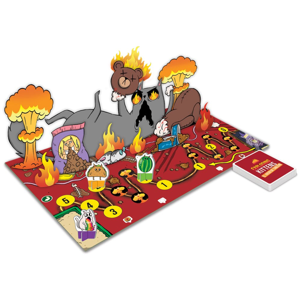 Juego de Mesa Exploding Kittens – El Juego de Tablero – Edición en Español