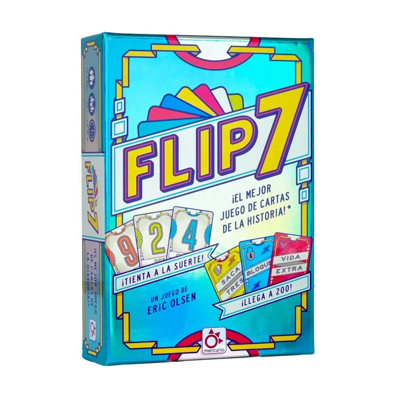 Flip 7 Nueva Edición: Juego de Mesa de tentar tu suerte (Español)