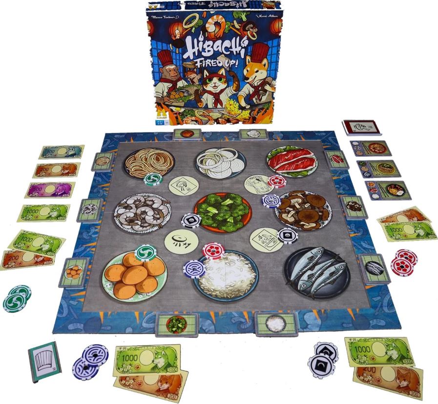 Hibachi Fired Up - Juego de Mesa en Español