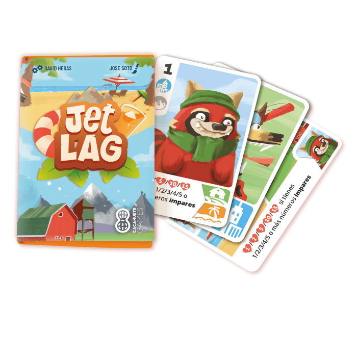 Jet Lag (Party Game) - Español