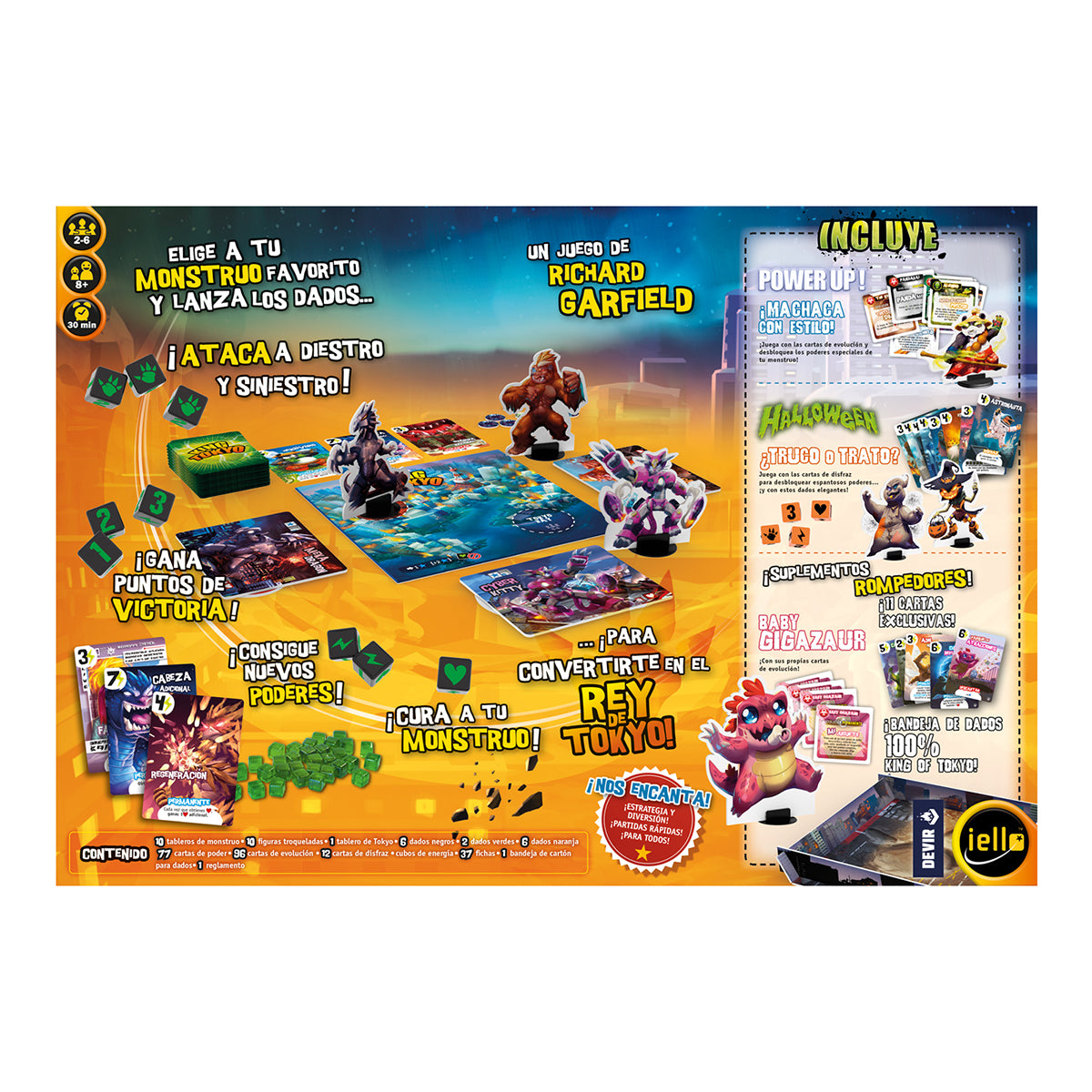 King Of Tokyo Monster Box (Español)
