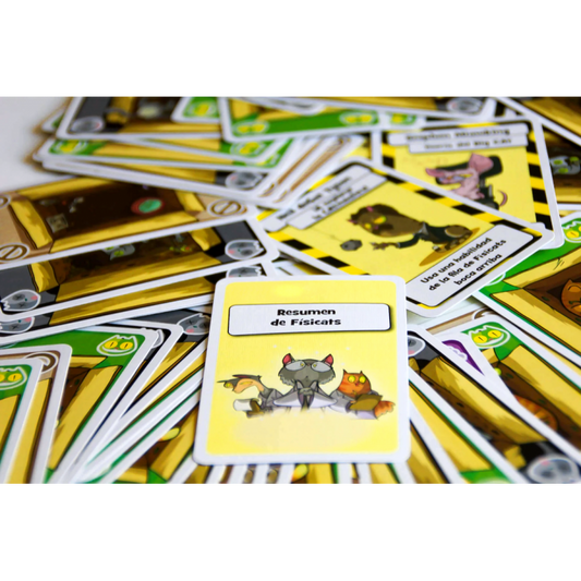 Los Gatos De Schrödinger - Juego de Cartas de Faroleo