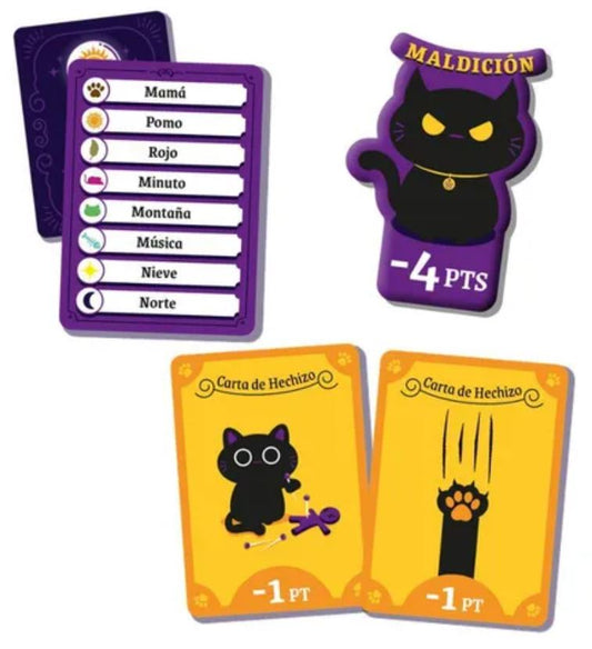 Maldita palabrita: El Divertido Juego de Pistas y Hechizos