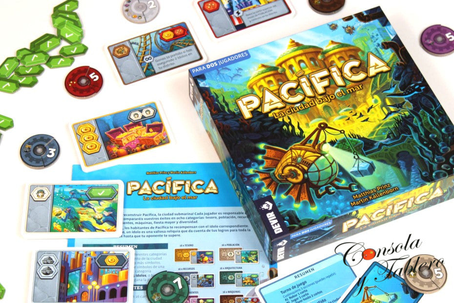 Pacífica: Juego de Mesa de Estrategia (Edición en Español)