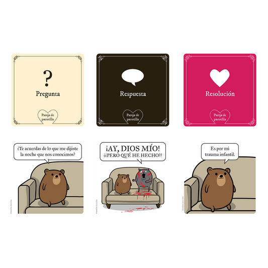 Pareja de Pacotilla: Juego de Cartas (Español)
