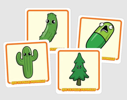 Que Te Pillo Pepinillo - Juego de cartas de velocidad Español