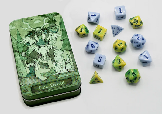 Dados de Clase - Druid (14 Pzas) - Accesorio