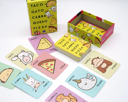 PREVENTA Taco Gato Cabra Queso Pizza - Juego de Mesa (Español)