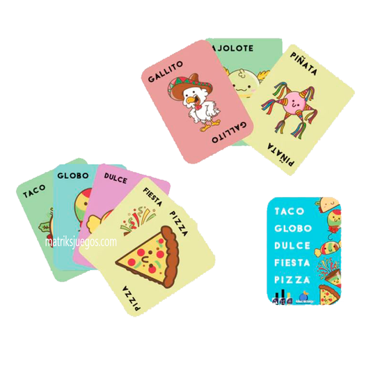 PREVENTA Taco Globo Dulce Fiesta Pizza (Español) - Edición Mexicana