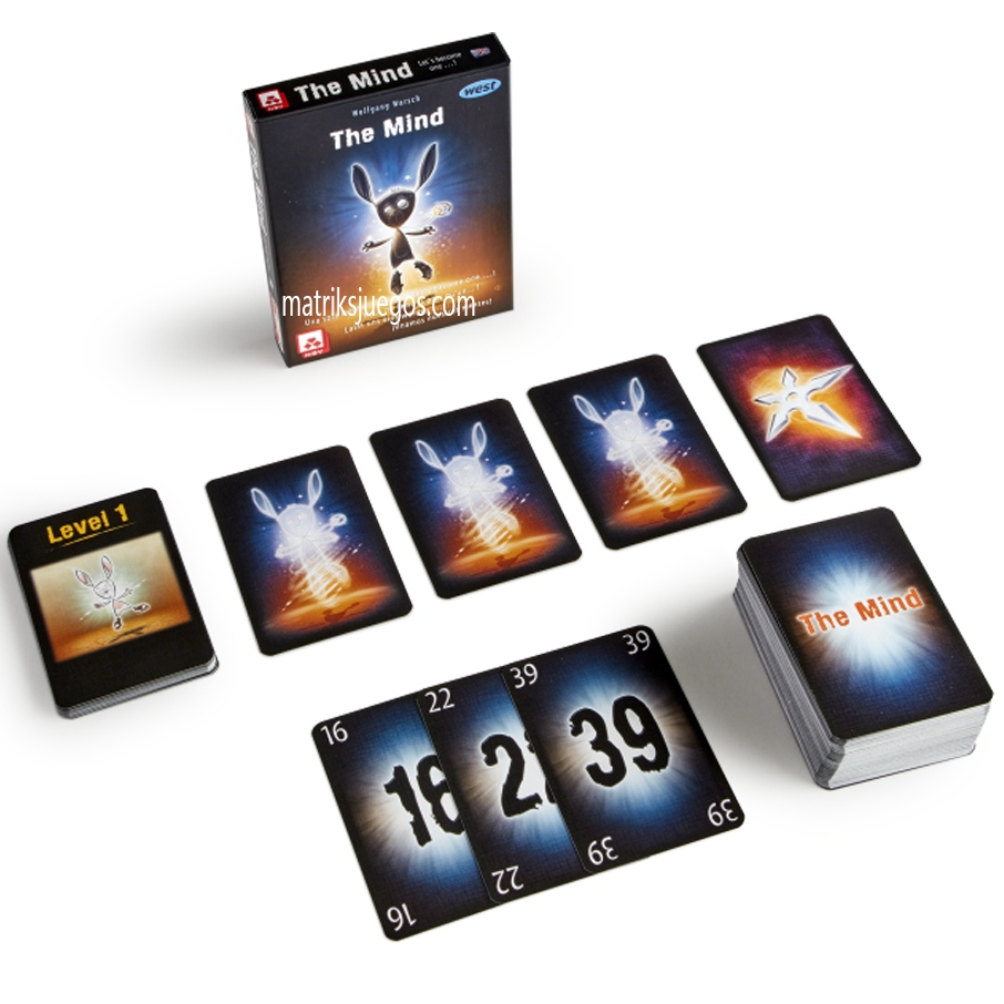 The Mind - Juego de Mesa de Conexión y Cartas (Español)