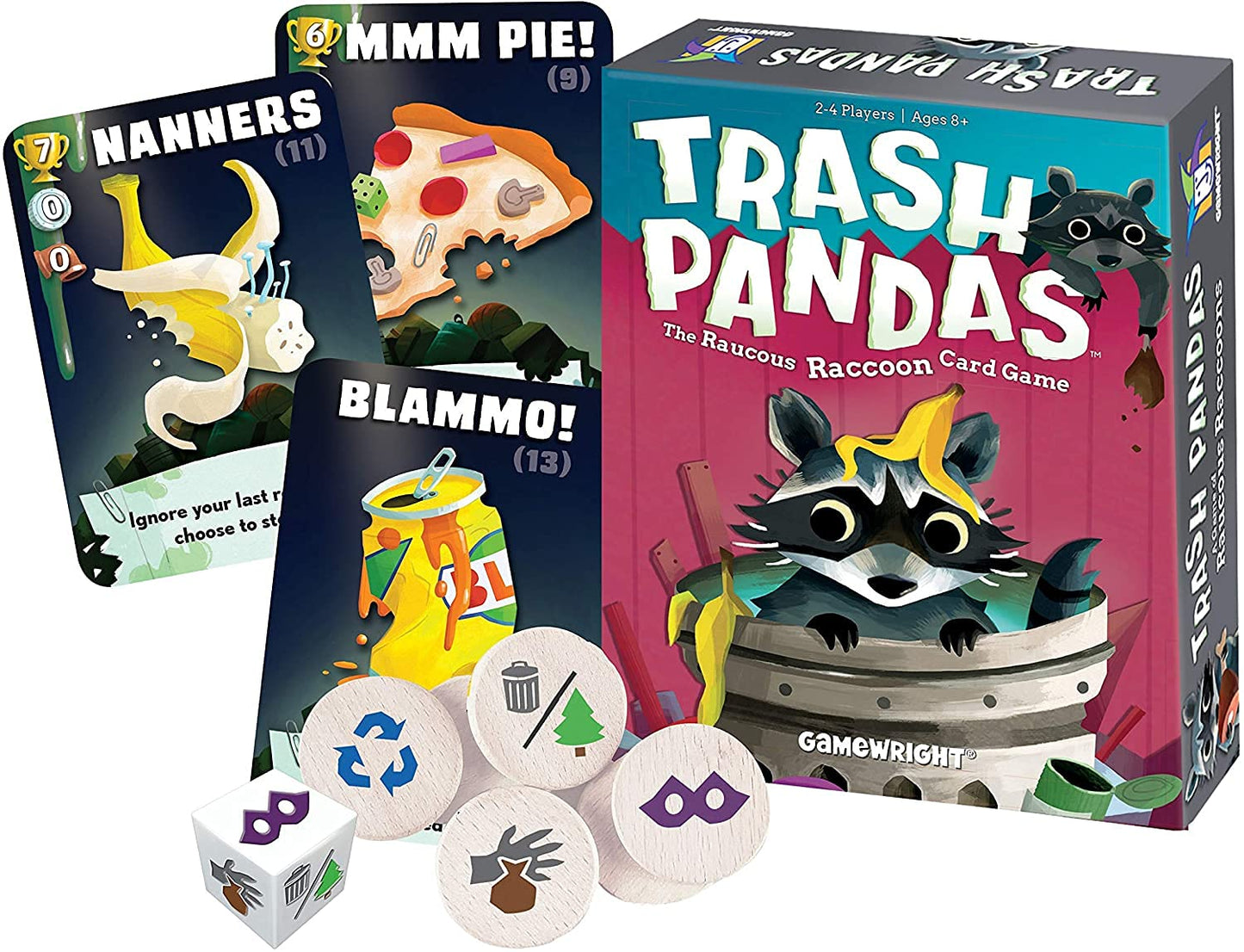 Trash Pandas (Juego de Cartas) - Inglés