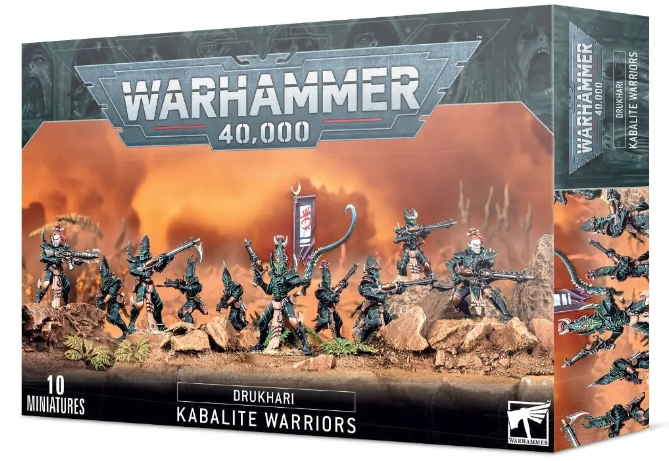 Drukhari: Kabalite Warriors (Infantería) - Warhammer 40K