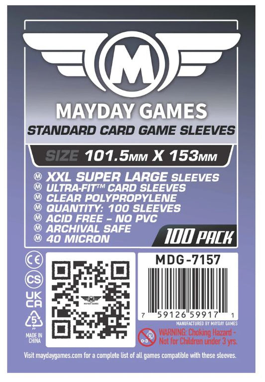 Protectores 101x153 mm Mayday Calibre 40 (100 Pzs)