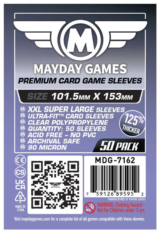Protectores 101x153 mm Mayday Calibre 90 Premium (50 Pzs)