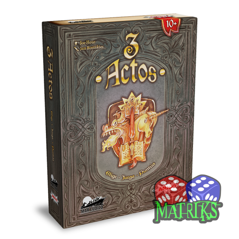 3 Actos: Juego de Mesa de Bazas (Español)