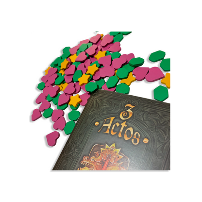 3 Actos: Juego de Mesa de Bazas (Español)