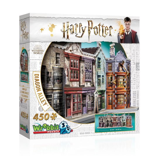 Harry Potter: Callejón Diagon Puzzle 3D (450 piezas)