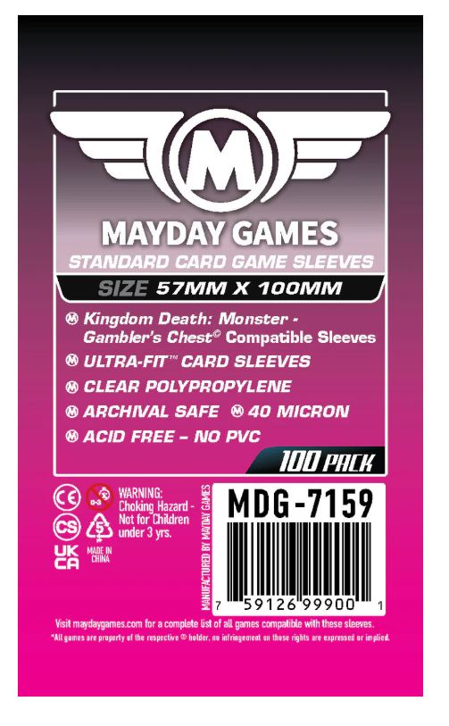 Protectores 57x100 mm Mayday Calibre 40 (100 Pzs)
