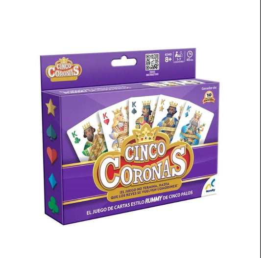 Juego de Cartas 5 Coronas (Five Crowns) – Edición en Español