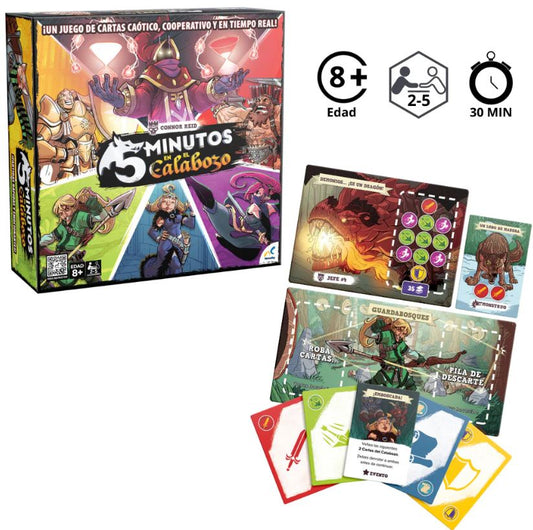 5 Minutos En El Calabozo Juego de Mesa en Español
