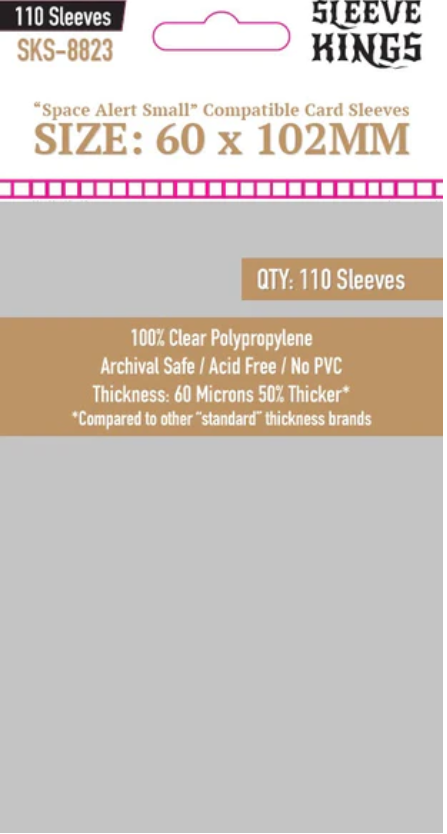 Protectores 60x102 mm Sleeve Kings Calibre 60 (110 Pzs)