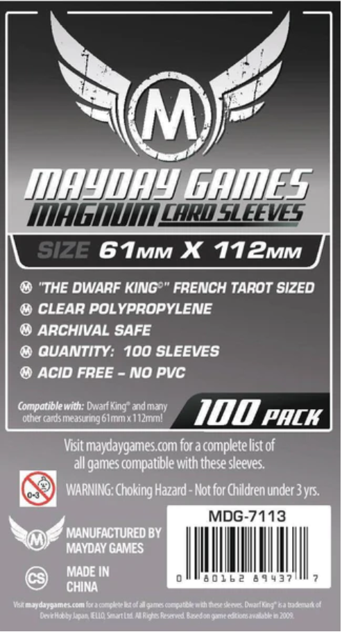 Protectores 61x112 mm Mayday Calibre 40 (100 Pzs)