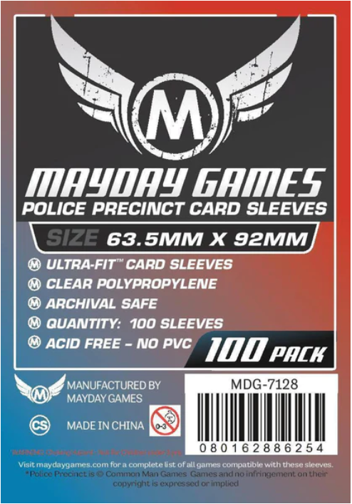 Protectores 63.5x92 mm Mayday Calibre 40 (100 Pzs)