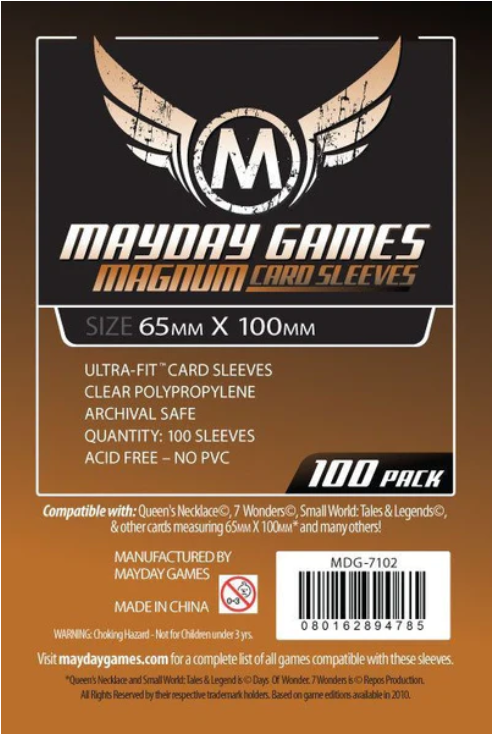 Protectores 65x100 mm Mayday Calibre 40 (100 Pzs)