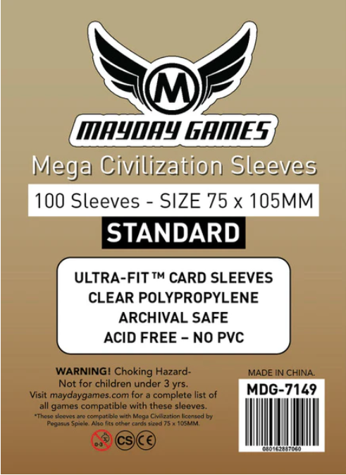 Protectores 75x105 mm Mayday Calibre 40 (100 Pzs)