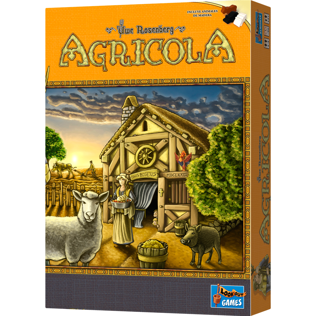 Agricola Edición Revisada: Juego de Estrategia (Español)