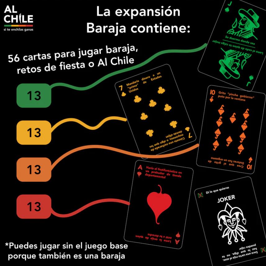 Al Chile - Baraja (Party Game) - Español
