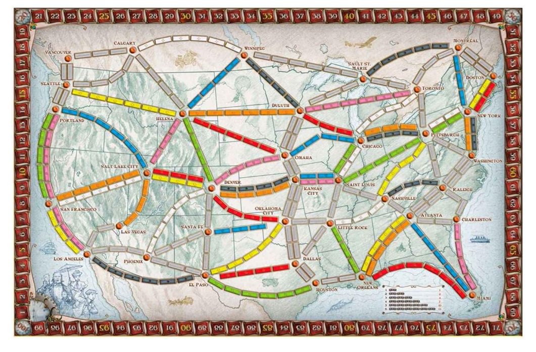 Aventureros Al Tren Ticket To Ride (Español)