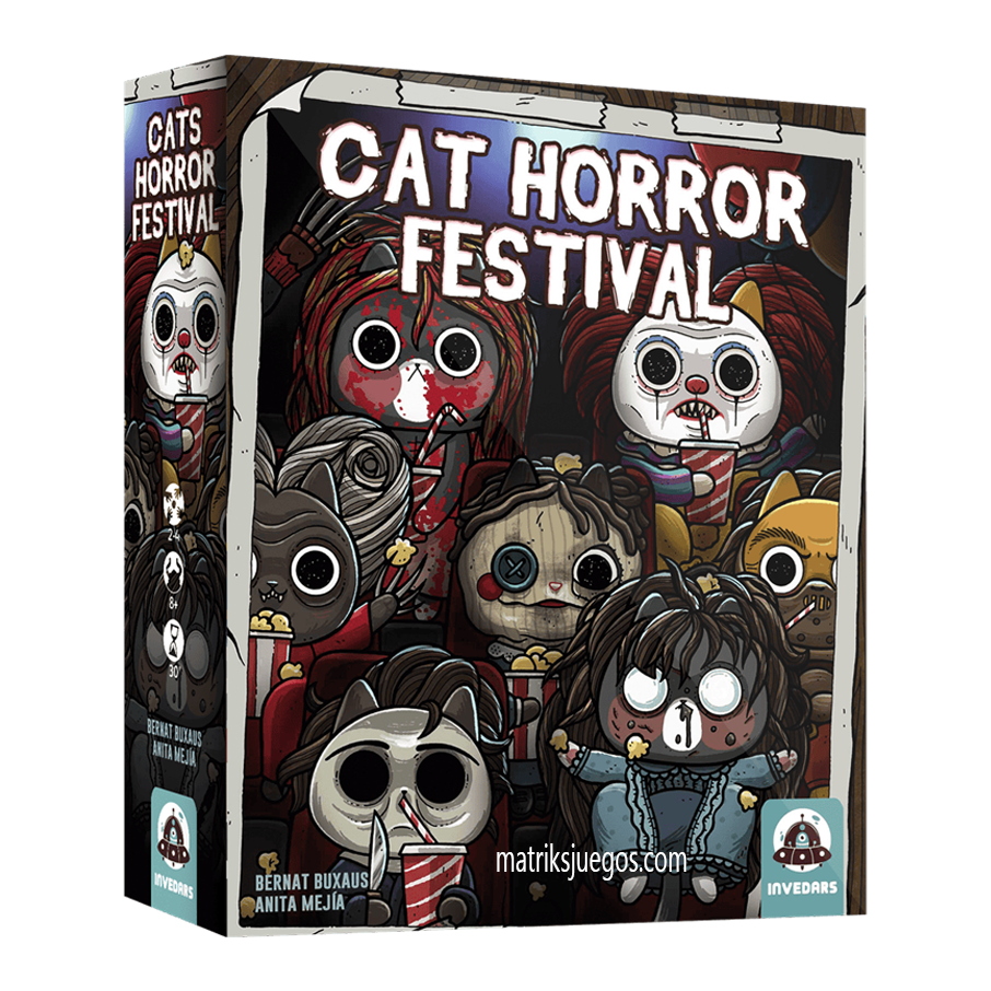 Cat Horror Festival (Juego de Cartas) - Español
