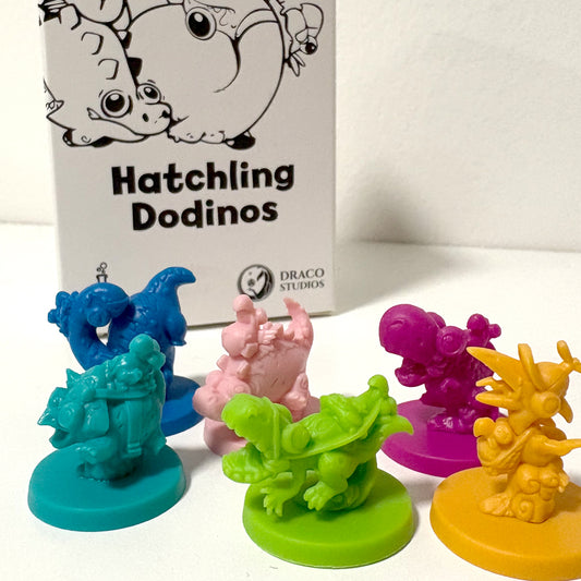 Dodos Riding Dinos: First Race – Miniatures Baby Dinos