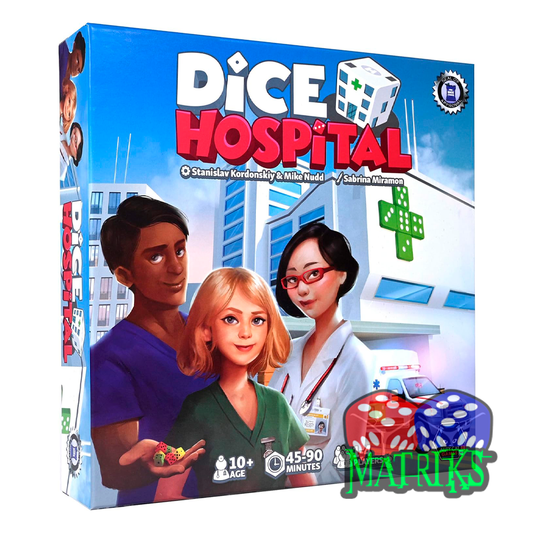 PREVENTA Dice Hospital juego de Gestión de Urgencias