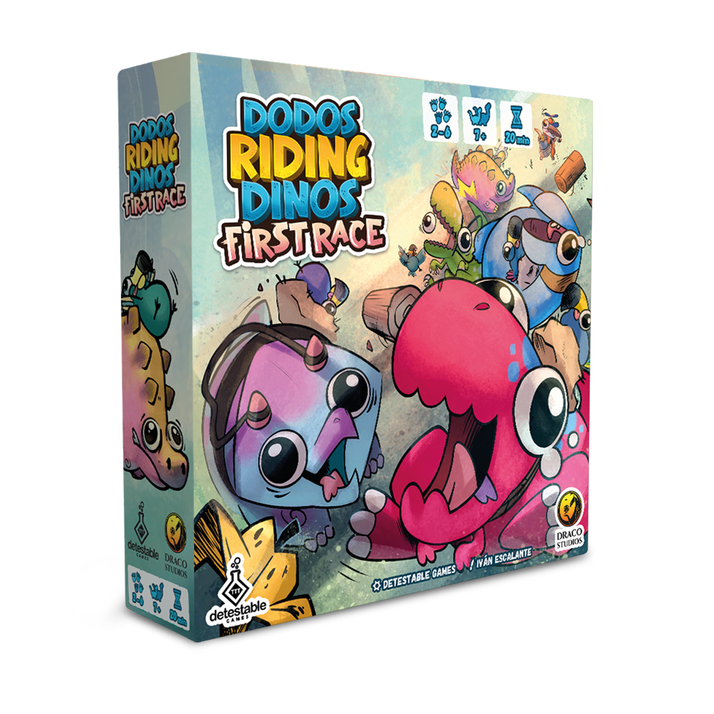 Dodos Riding Dinos: First Race (Español)