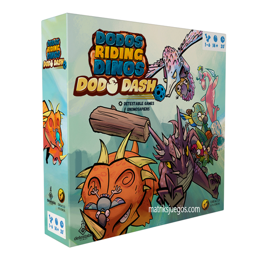 Dodos Riding Dinos: Dodo Dash (Juego de Carreras) - Inglés