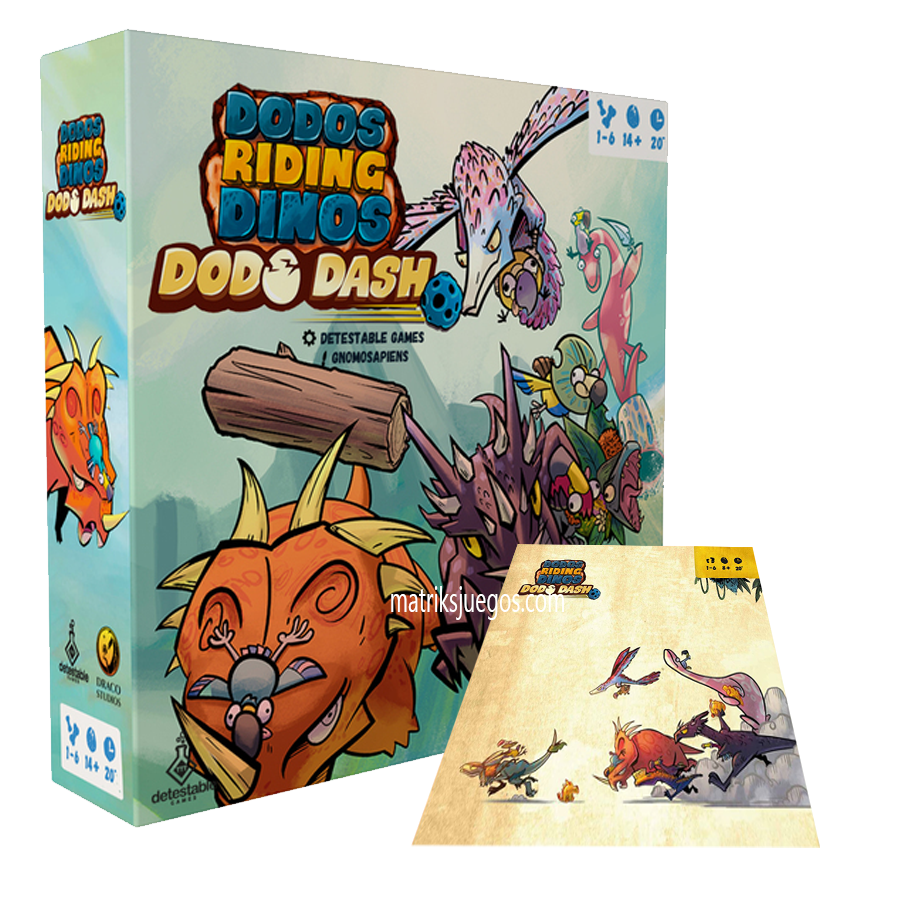 Dodos Riding Dinos: Dodo Dash Pack De Lenguaje (Accesorio) - Español