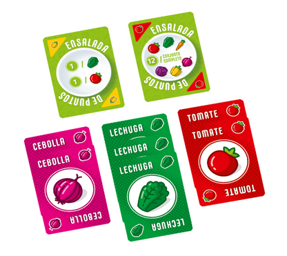 Ensalada De Puntos (Juego de Cartas) - Español